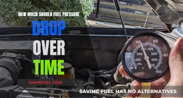 Fuel Pressure Drop: Understanding the Expected Decline Over Time