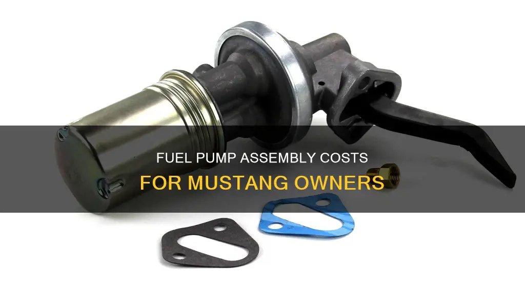 how much should fuel pump assemby cost mustang