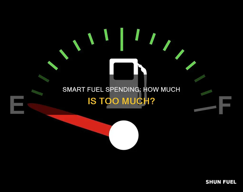 how much should i spend on fuel