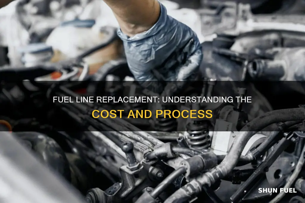 how much should it cost to change a fuel line
