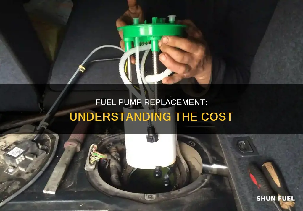 how much should it cost to change a fuel pump