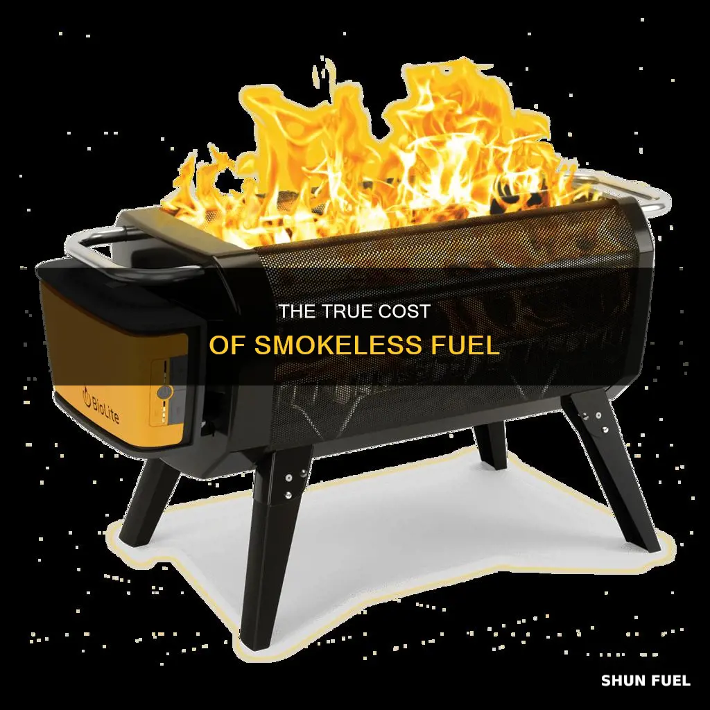 how much should smokeless fuel cost