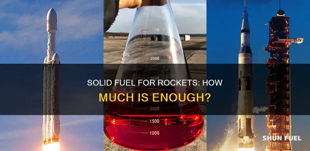 how much solid fuel is one rocket factorio