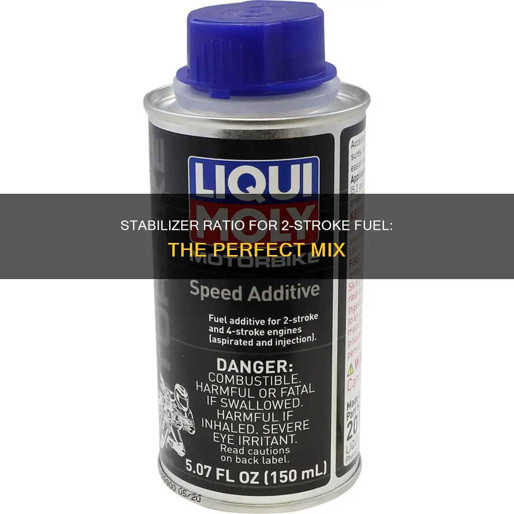 how much stabilizer in 1 gallon two stroke fuel