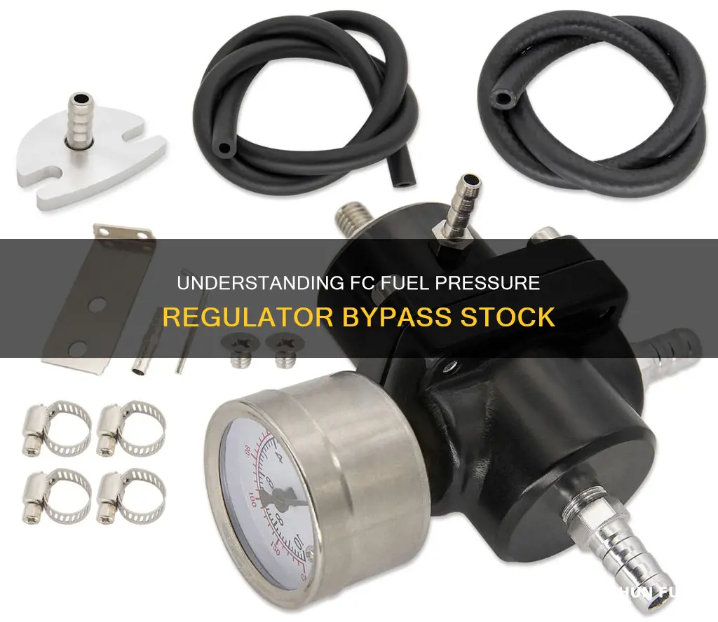 how much stock fc fuel pressure regulator bypass