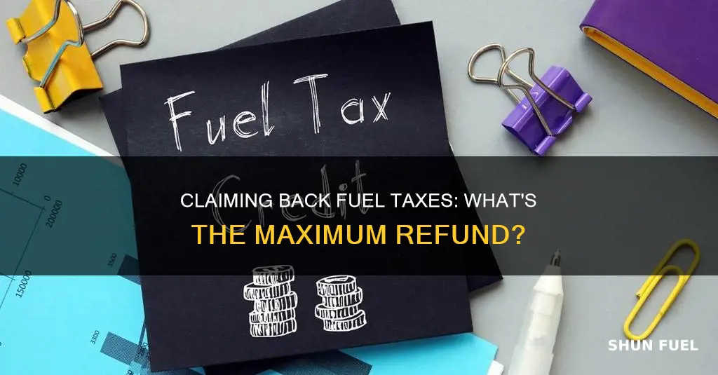 how much tax can i claim back on fuel