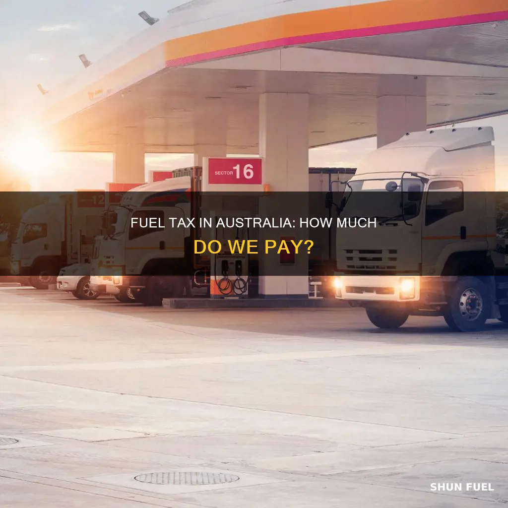 how much tax do we pay on fuel in australia