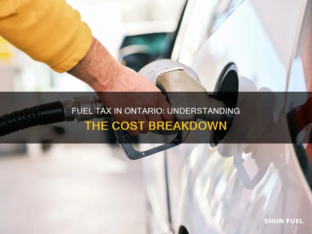 how much tax is on fuel in ontario