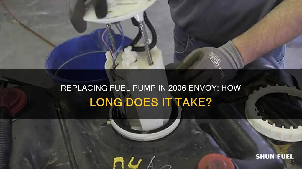 how much time to replace a fuel pump 2006 envoy