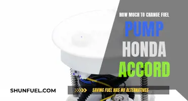 Fuel Pump Replacement Cost for Honda Accord