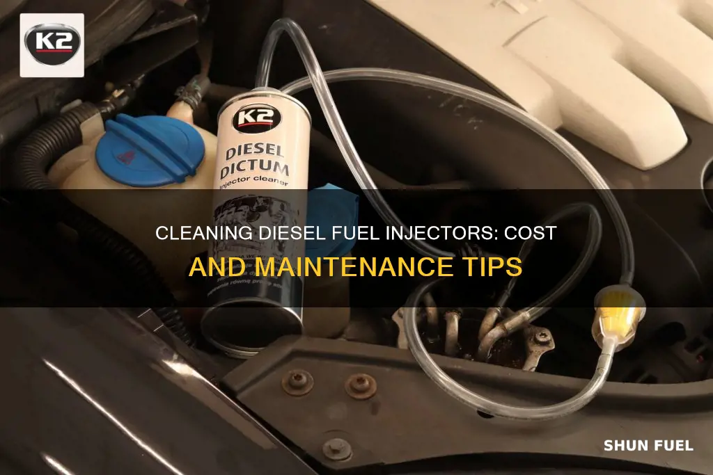 how much to clean diesel fuel injectors