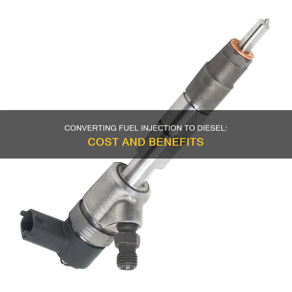 how much to convert fuel injection to diesel