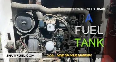 Fuel Tank Draining: Cost and Procedure