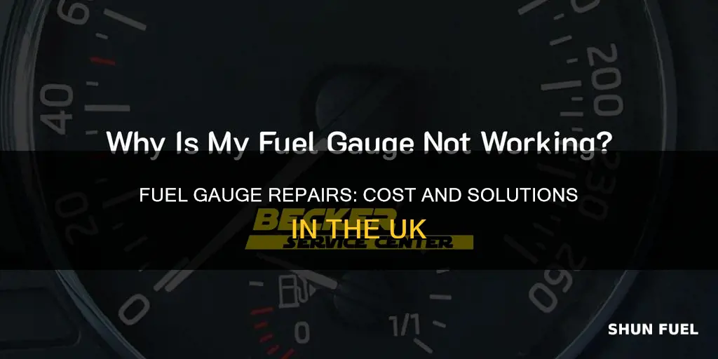 how much to fix a fuel gauge uk