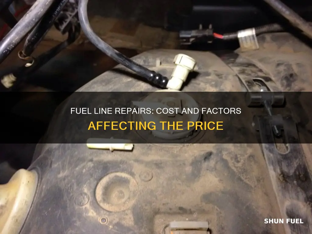 how much to fix a fuel line