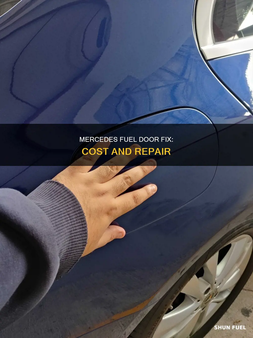 how much to fix fuel door mercedes benz