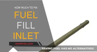 Repairing Fuel Fill Inlet: How Much Does It Cost?