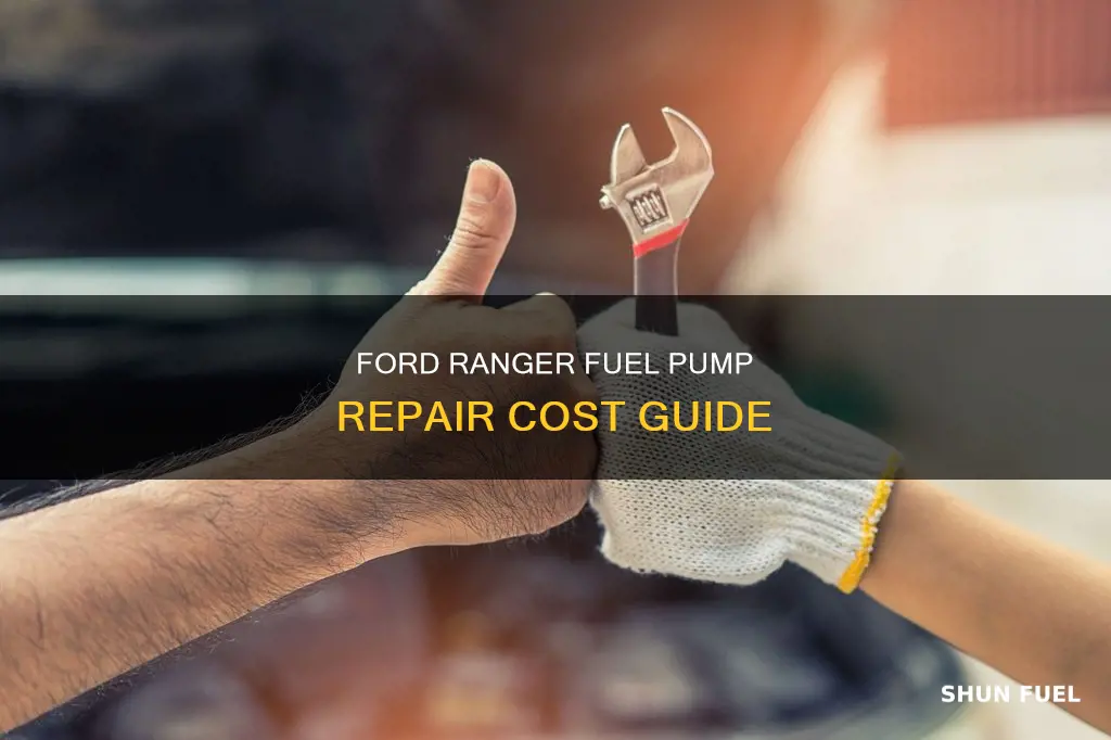 how much to fix fuel pump ford ranger