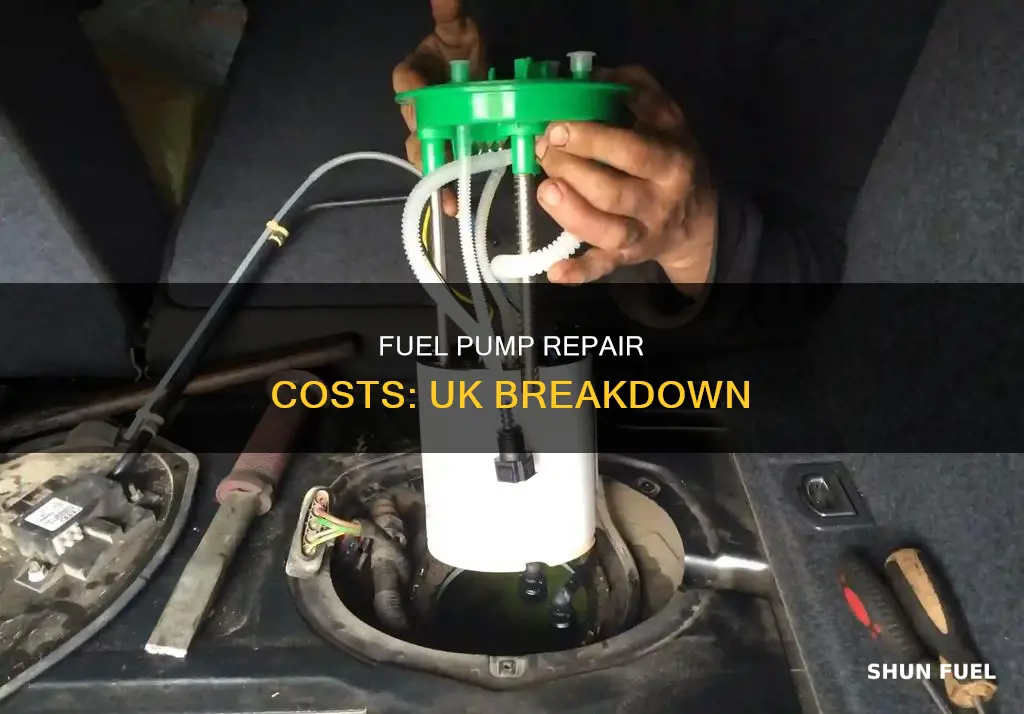 how much to fix fuel pump uk