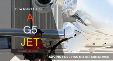 The Cost of Filling Up a G5 Jet's Fuel Tank