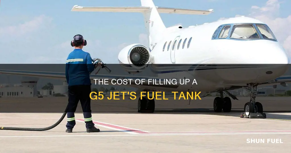 how much to fuel a g5 jet