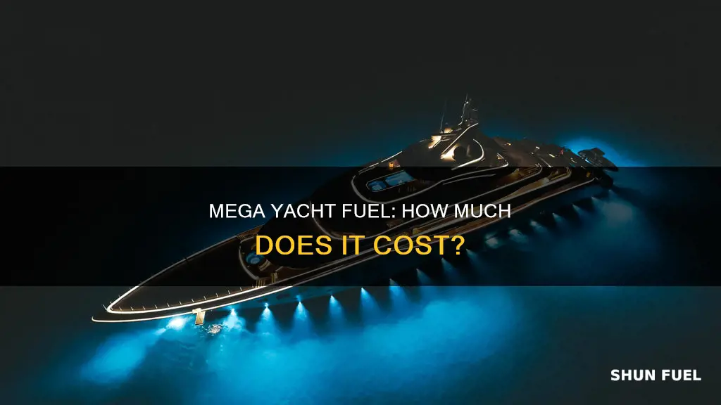 how much to fuel a mega yacht