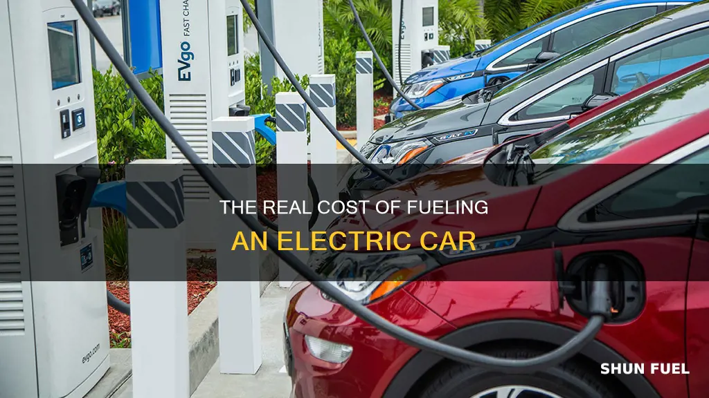 how much to fuel an electric car