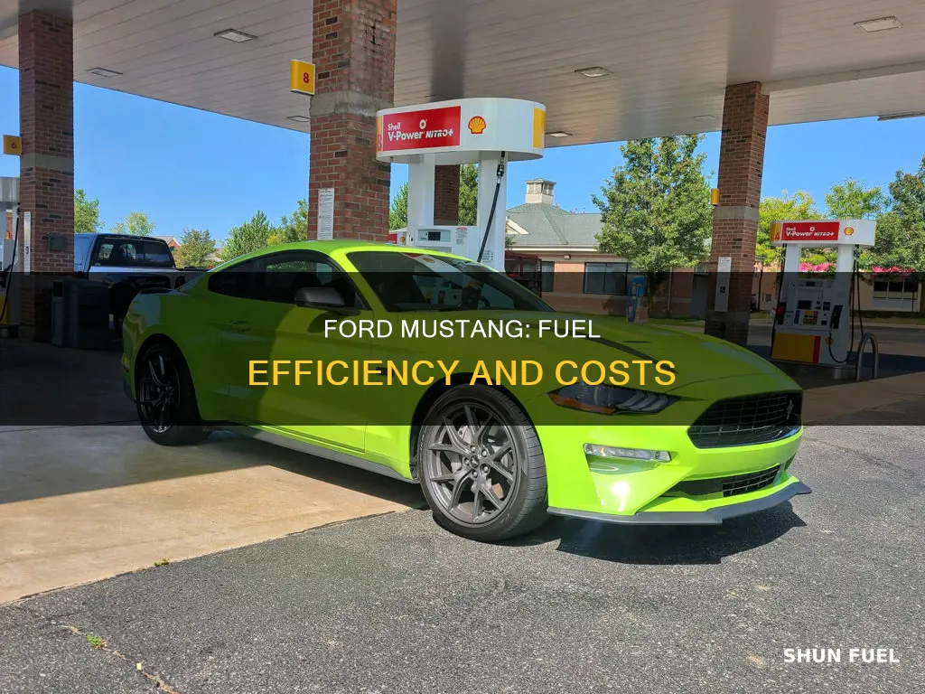 how much to fuel ford mustang