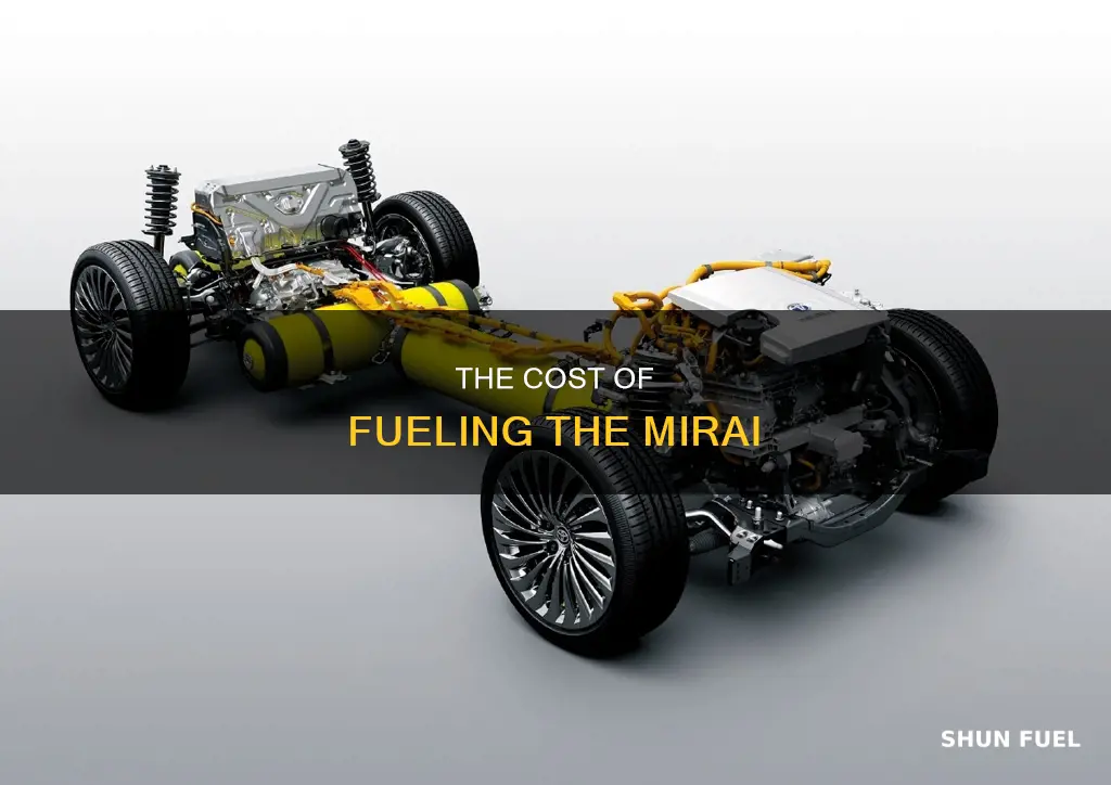 how much to fuel mirai
