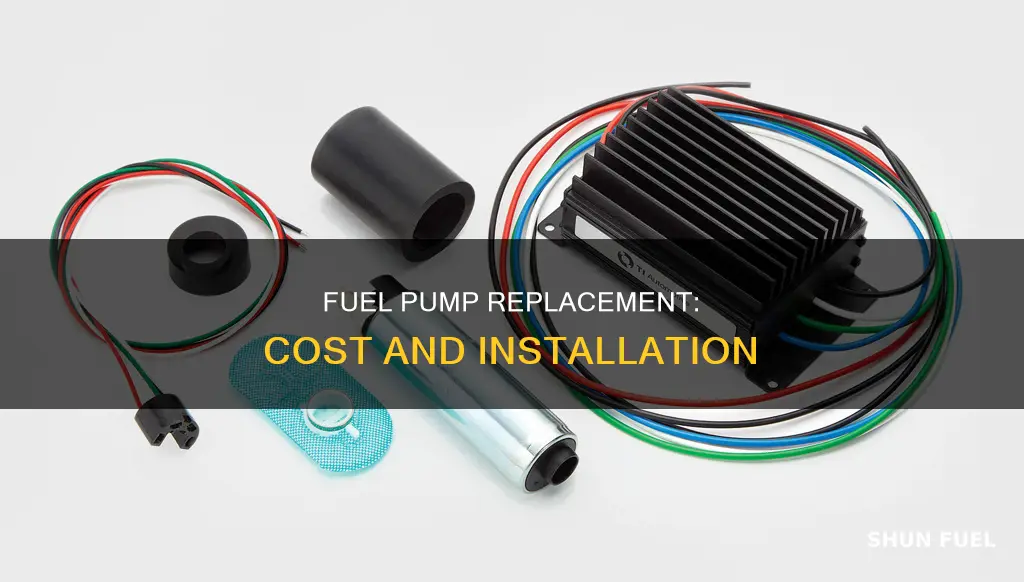 how much to get a new fuel pump installed