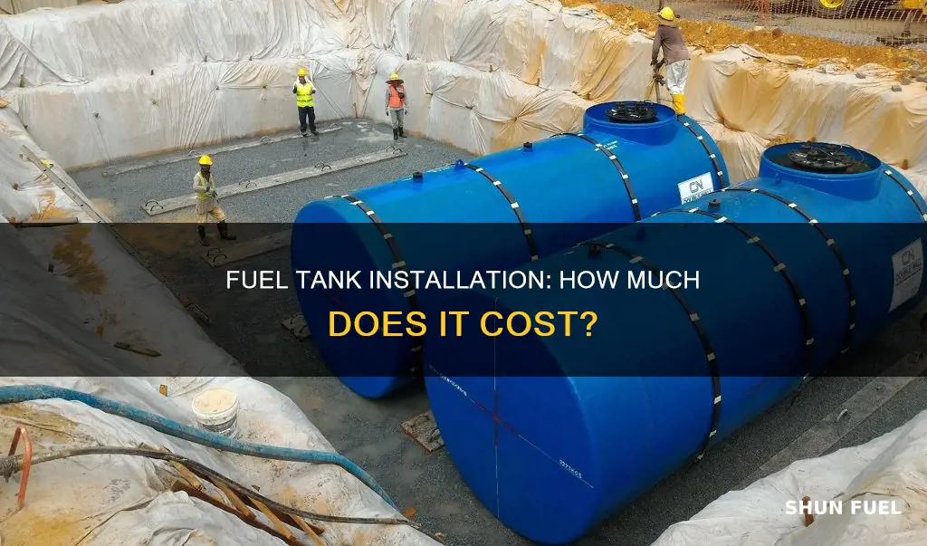 how much to install fuel tank