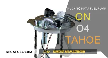 Fuel Pump Replacement: 2004 Tahoe Cost Guide