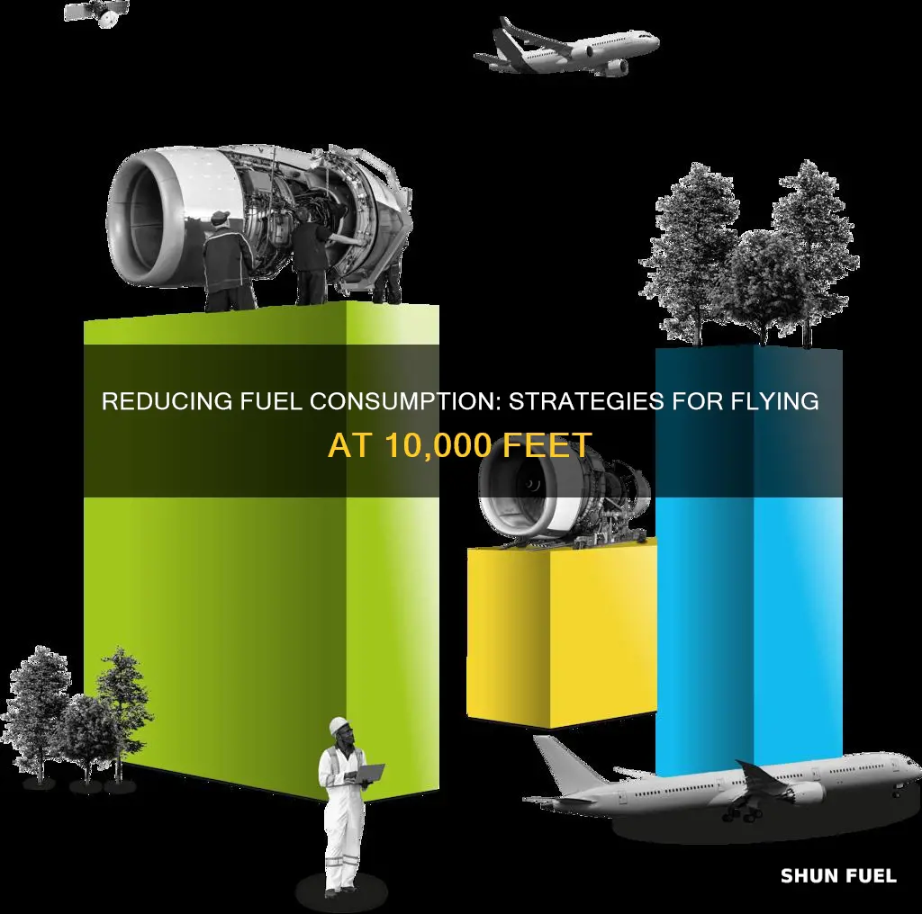 how much to reduce fuel at 10000 feet