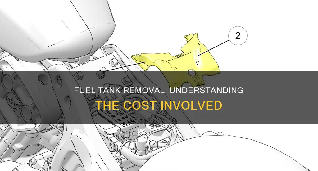 how much to remove fuel tanks
