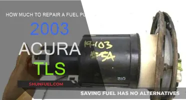 Fuel Pump Repair Costs for 2003 Acura TL