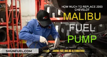 Fuel Pump Replacement: 2003 Chevy Malibu Cost Guide