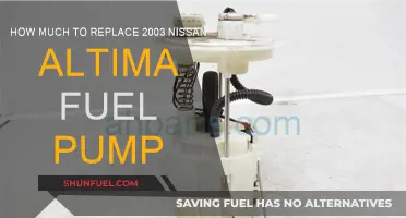 Fuel Pump Replacement: 2003 Nissan Altima Cost Guide