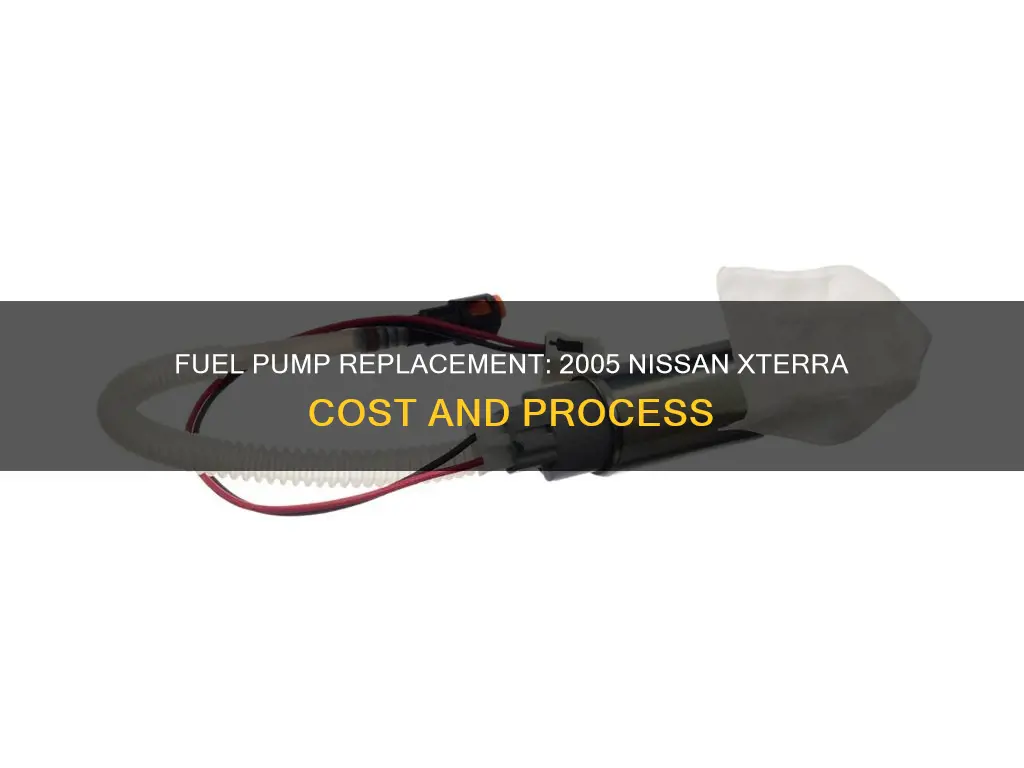 how much to replace 2005 nissan xterra fuel pump