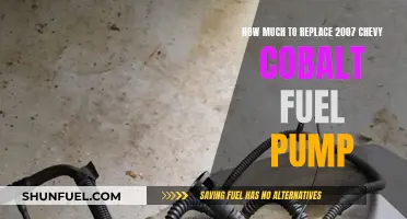 Replacing Chevy Cobalt Fuel Pump: Cost and Procedure