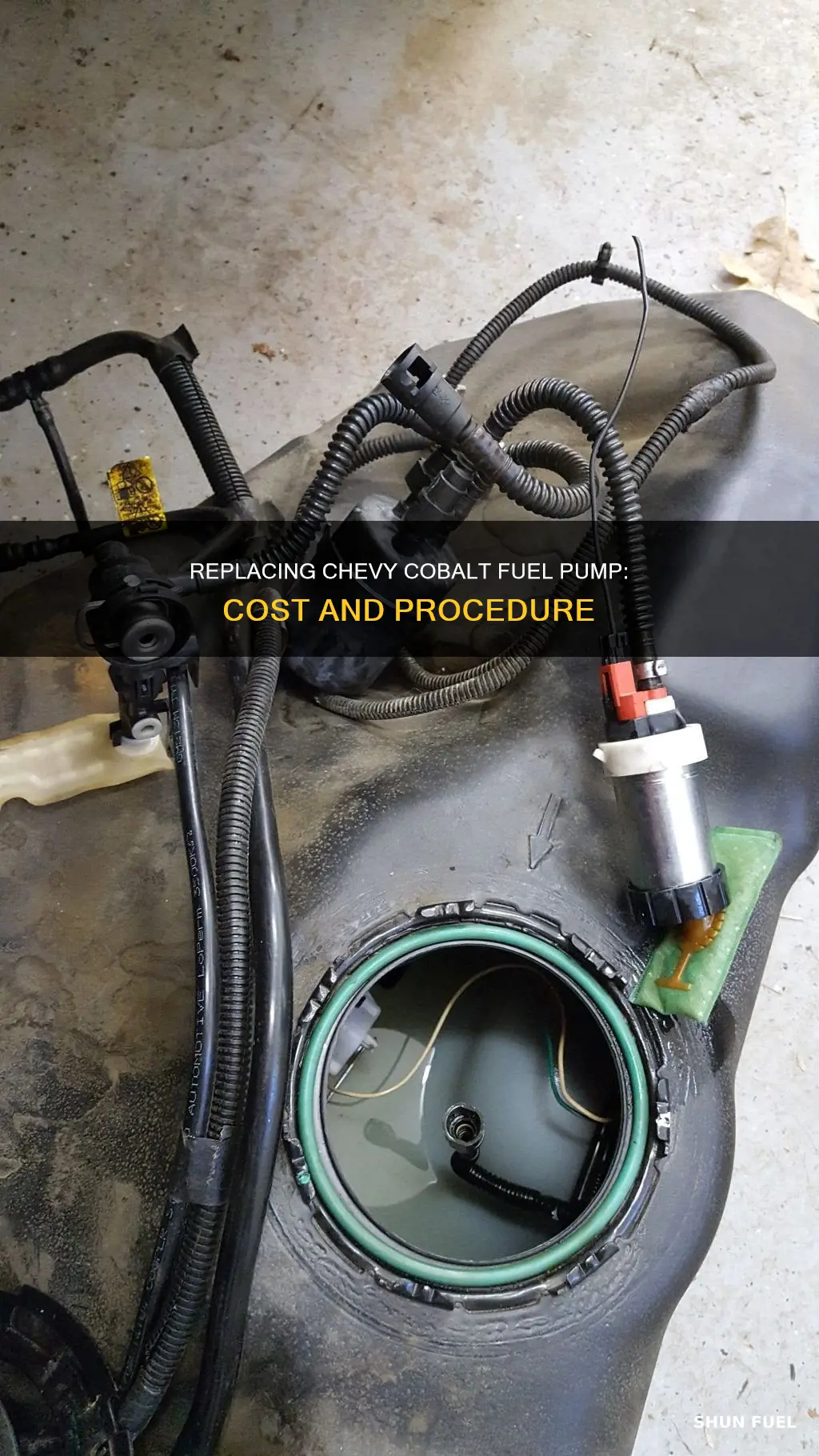 how much to replace 2007 chevy cobalt fuel pump