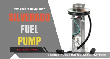 Silverado Fuel Pump Replacement: Cost and Tips for 2007 Models