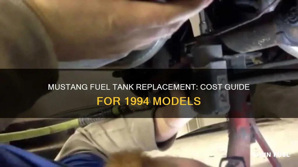 how much to replace 94 mustang fuel tank