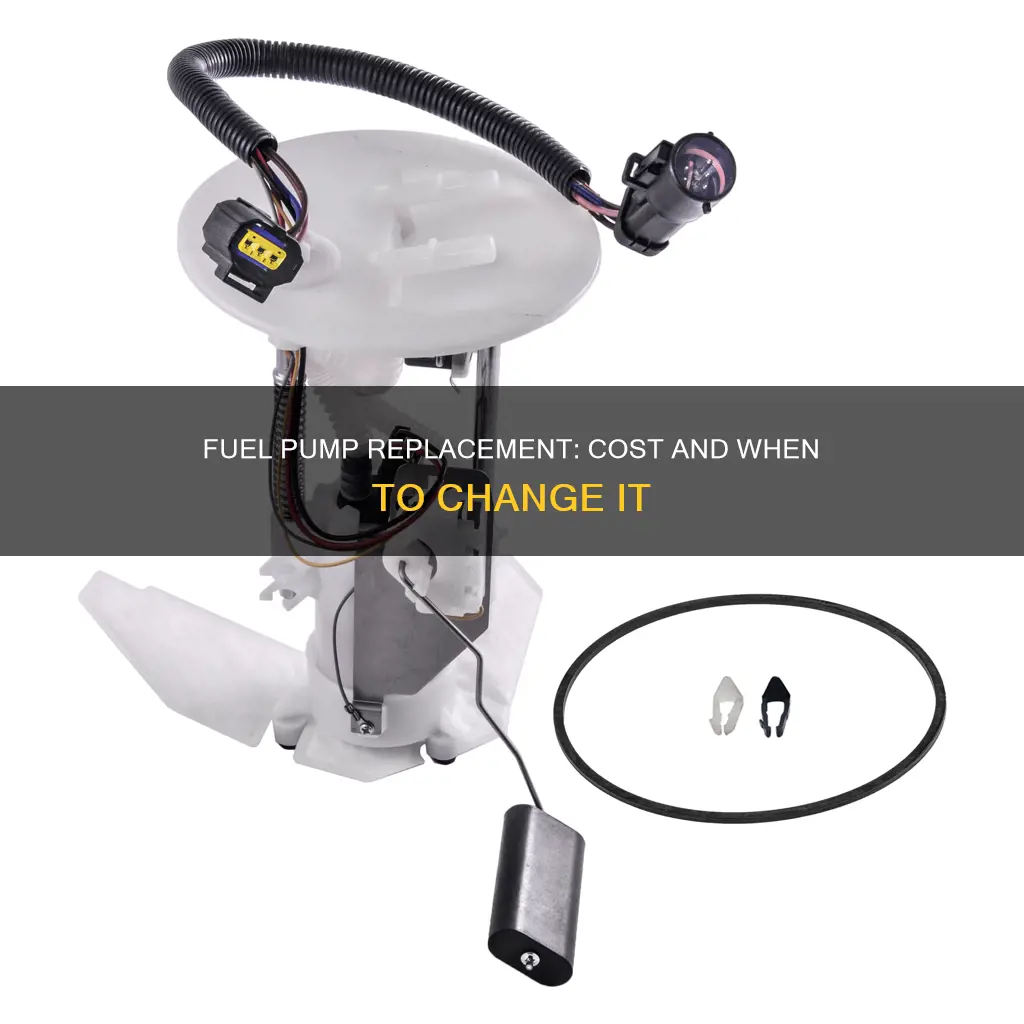 how much to replace a broken fuel pump