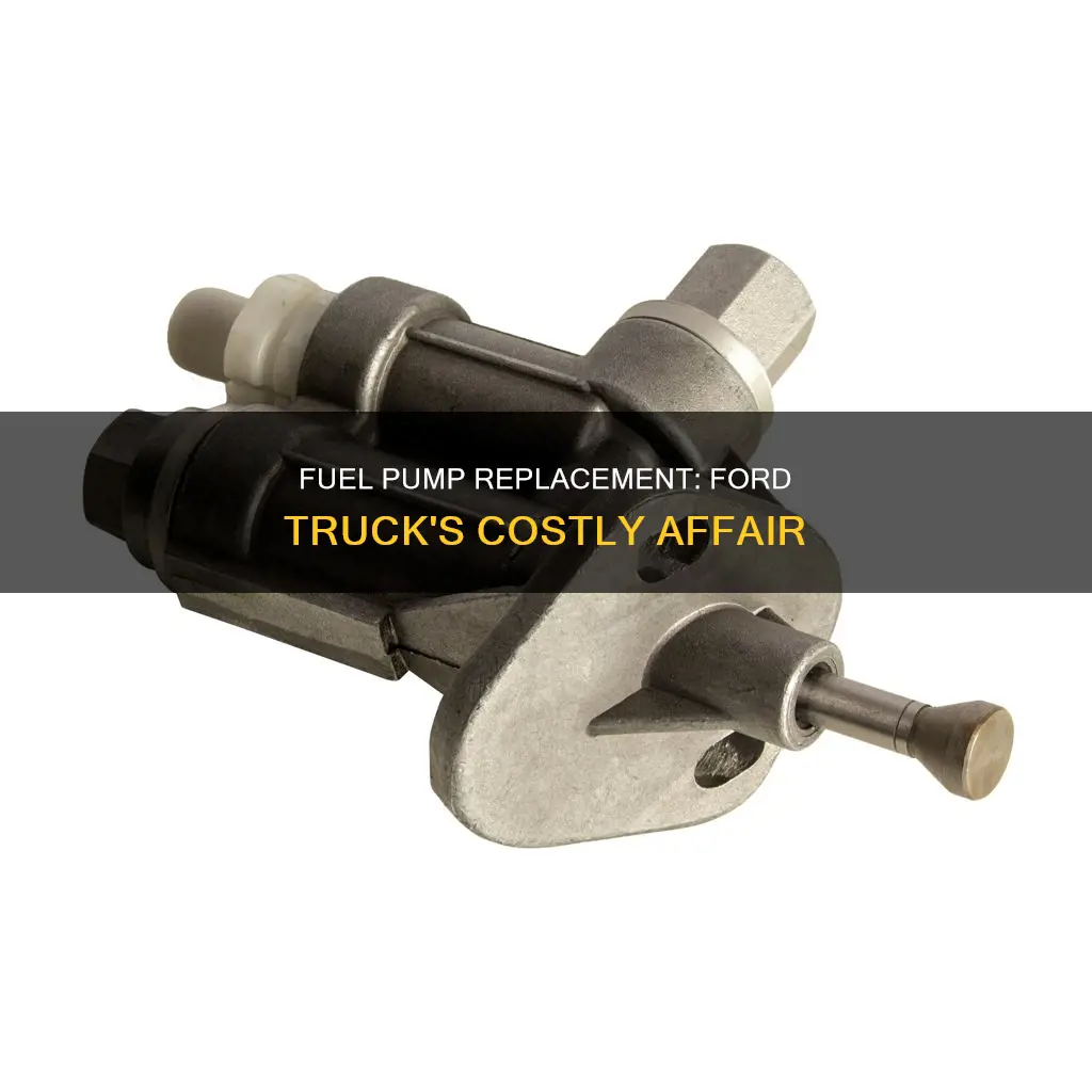 how much to replace a ford fuel pump 05 truck