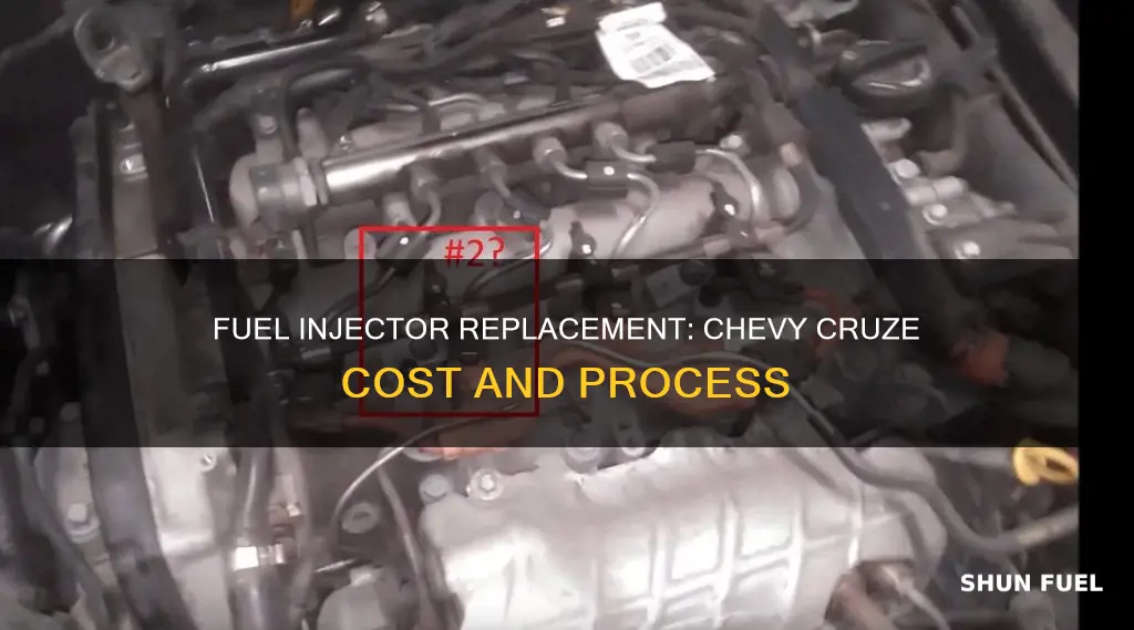 how much to replace a fuel injector chevy cruze