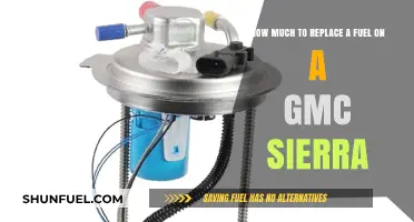 GMC Sierra Fuel Tank Replacement: Cost Breakdown