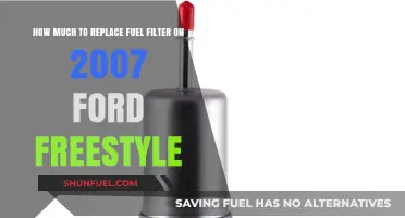 2007 Ford Freestyle Fuel Filter Replacement: Cost Breakdown