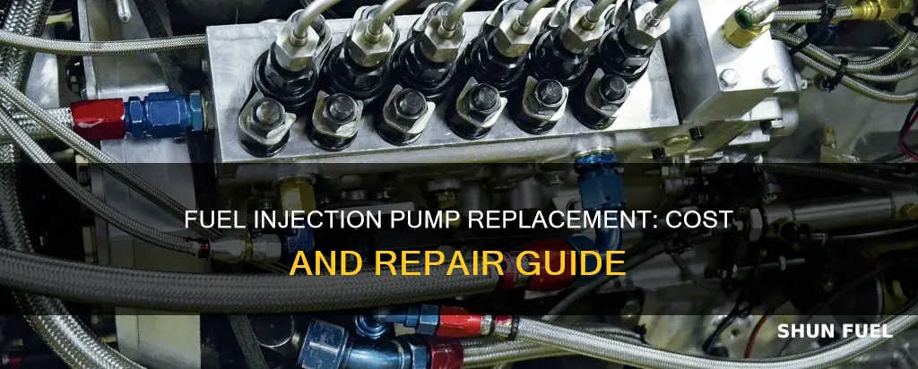 how much to replace fuel injection pump