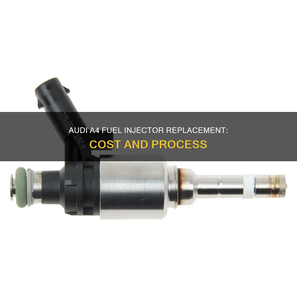 how much to replace fuel injector audi a4