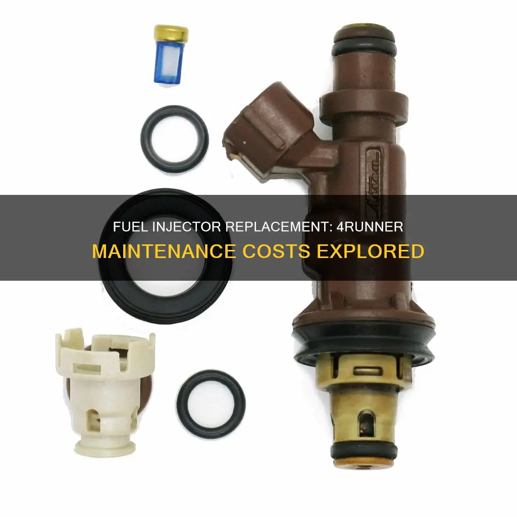 how much to replace fuel injector on 4runner